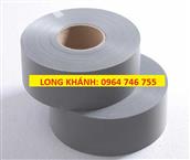 Cty Long Khánh Vải phản quang màu ghi 3cm