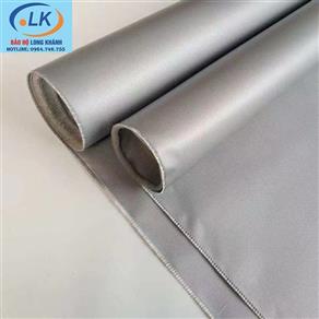 Long Khánh Vải bạt chống cháy silicone 0.75mm