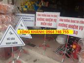 Cty Long Khánh Làm biển báo theo nội dung yêu cầu