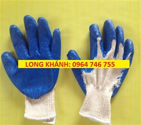 Trung Quốc Găng tay sợi tráng sơn xanh TQ