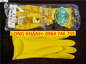 Cầu vồng Găng tay cao su cầu vồng ngắn