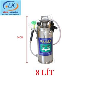 Long Khánh Bồn rửa mắt khẩn cấp di động 8 lít inox 304
