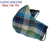 Cty Long Khánh Khẩu Trang Vải Kẻ 2 Mặt