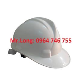 Cty Long Khánh Mũ bảo hộ lao động công nhân màu trắng