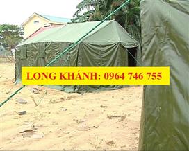 Cty Long Khánh Nhà bạt đại đội cơ động kích thước 60m2